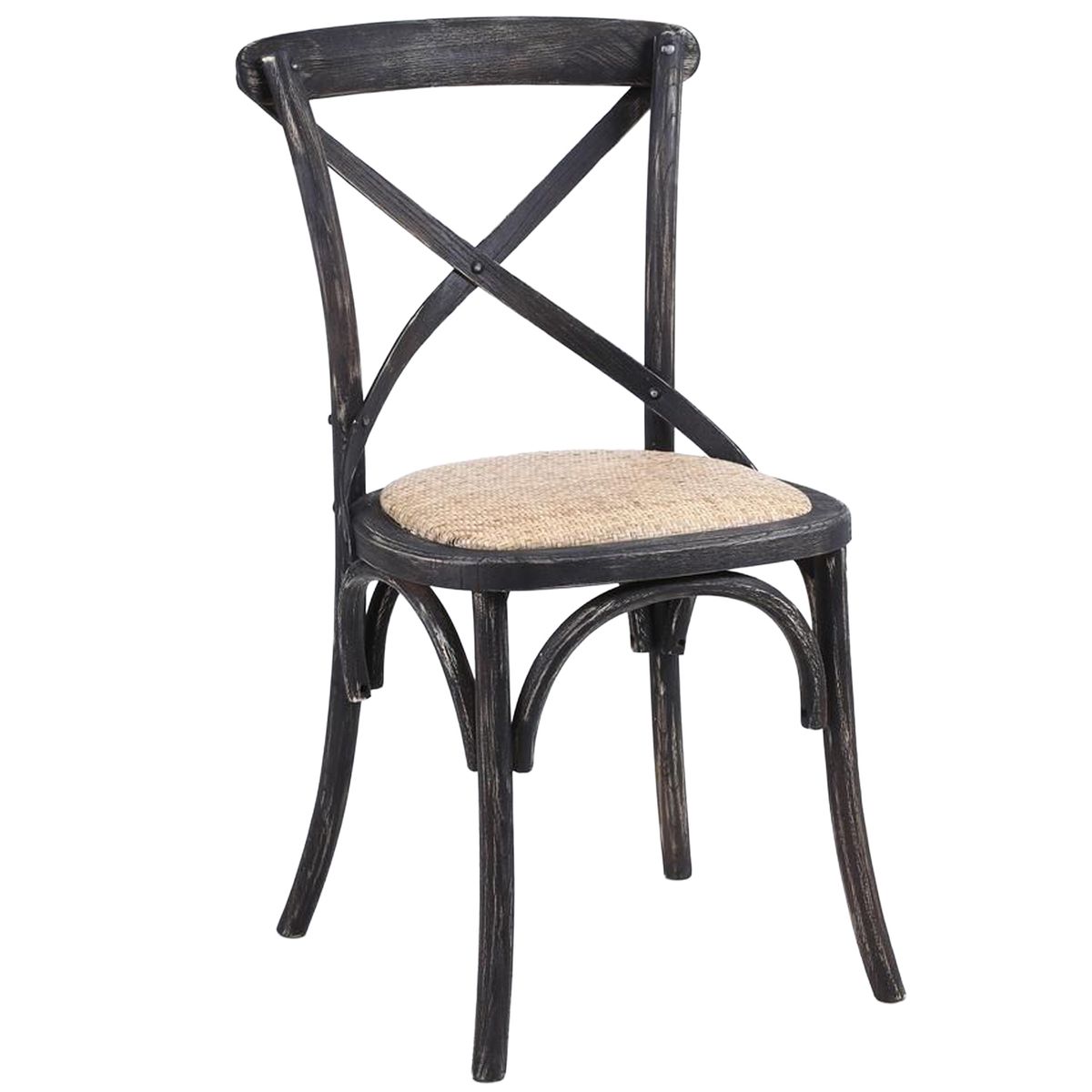 JACOBSEN - Silla Vatagge Crossback Café Oscuro 88x44x46 cm