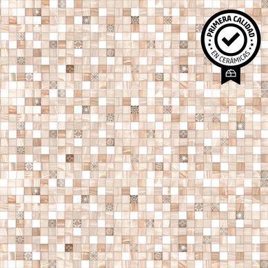 Cermica 33x60 cm Pastilhado Marrn 2.43 m2