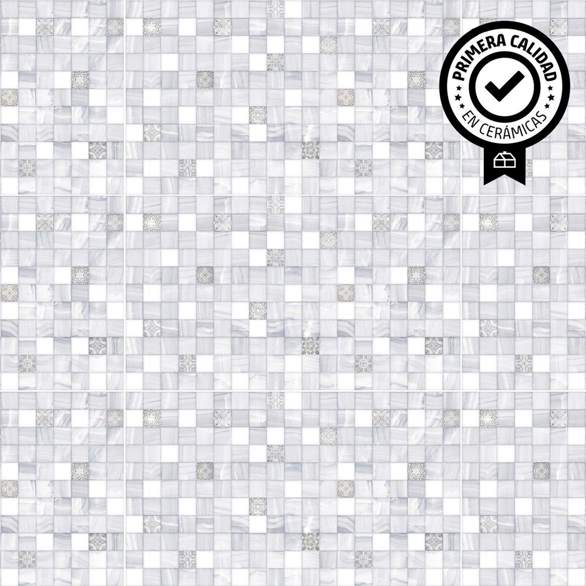 EMBRAMACO - Cerámica 33x60 cm Pastilhado Gris 2.43 m2