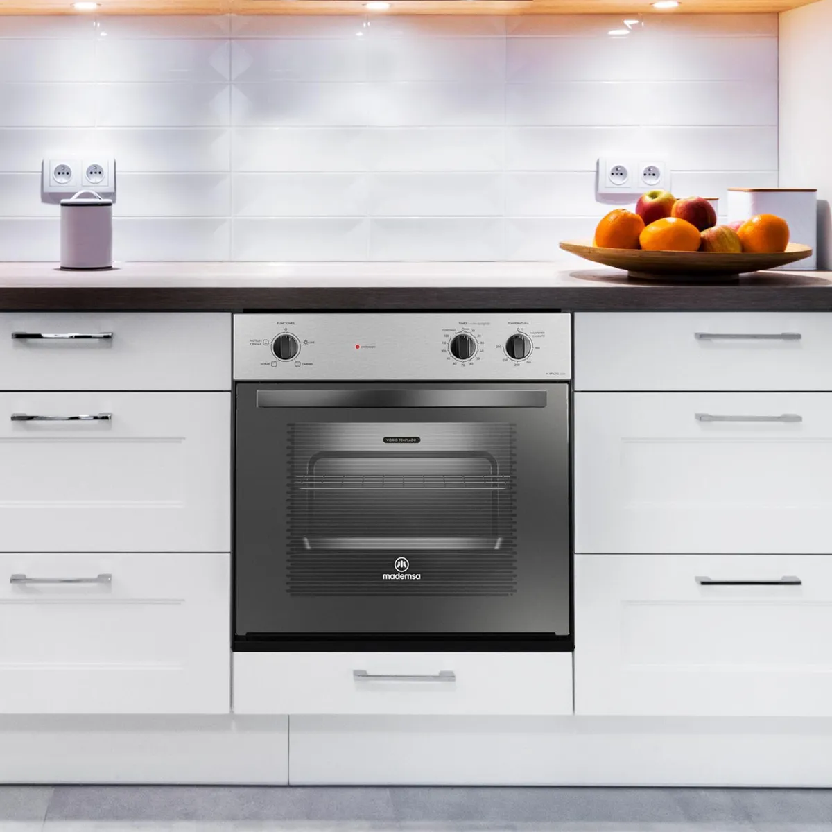 MADEMSA - Horno Eléctrico Empotrado 66 Litros M SPAZIO 140A