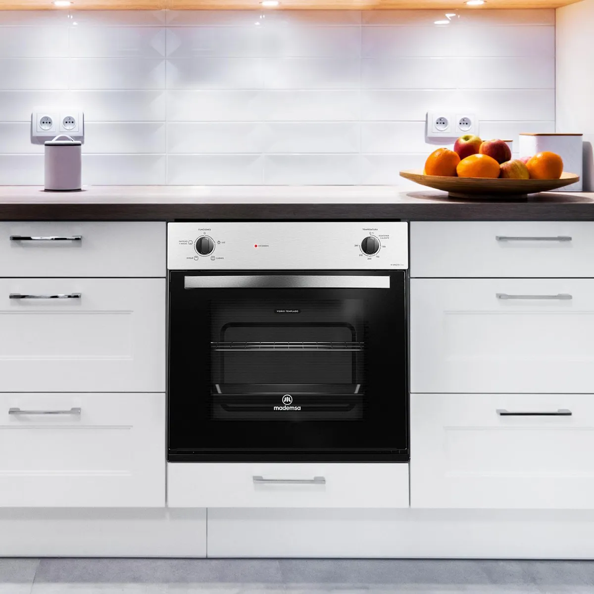 MADEMSA - Horno Eléctrico Empotrado 66 Litros M SPAZIO 110A