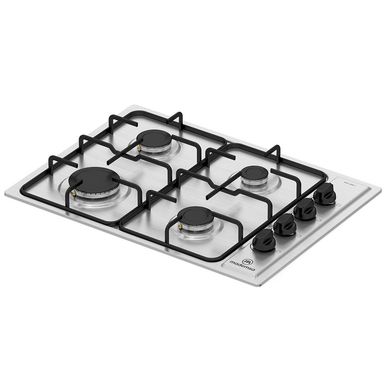 Encimera a gas 4 quemadores Inox