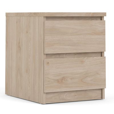 Imagen 2 del producto Velador 2 Cajón(es) Naia 40.4x49.5x50 cm Café