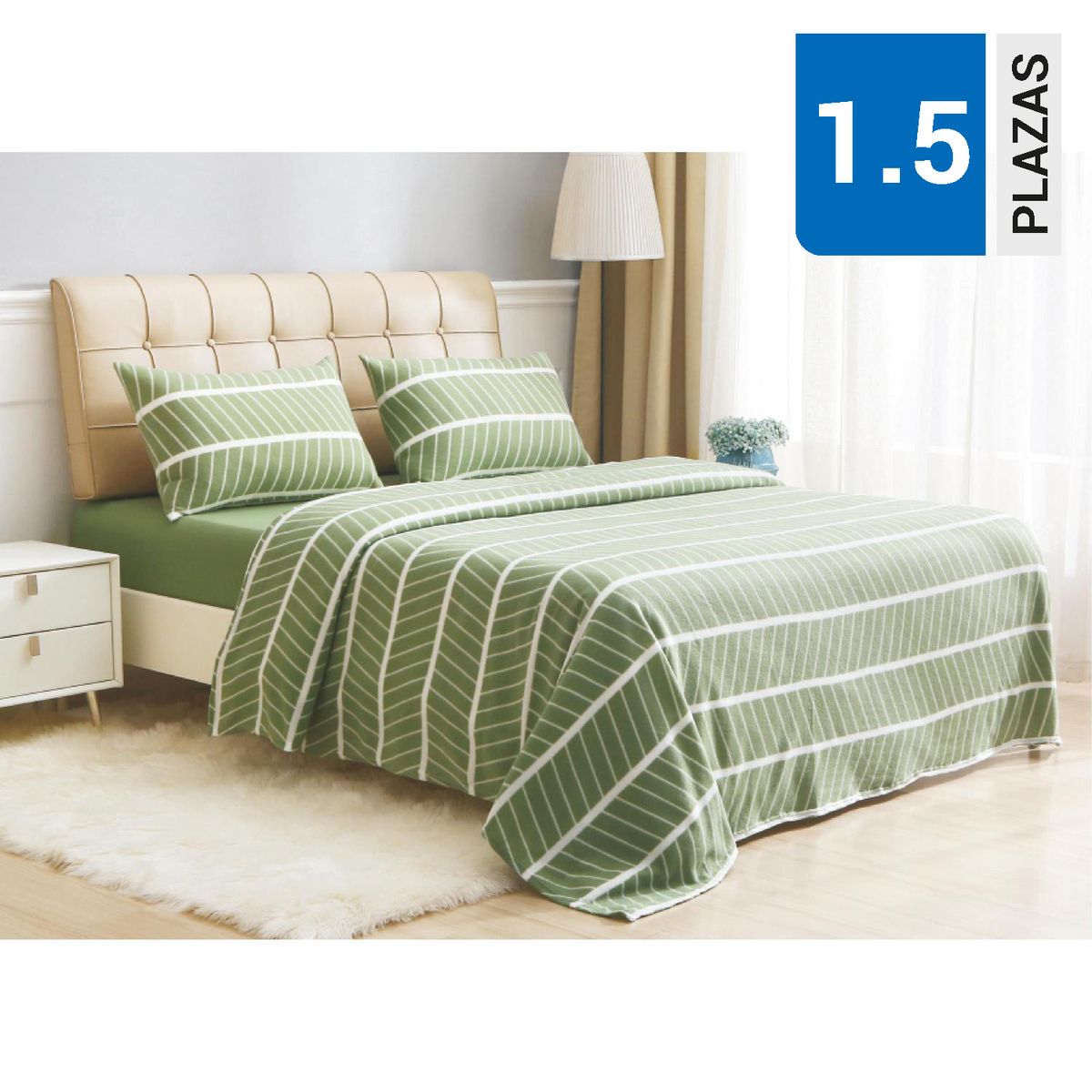 JUST HOME COLLECTION - Sábana de Polar Estampada