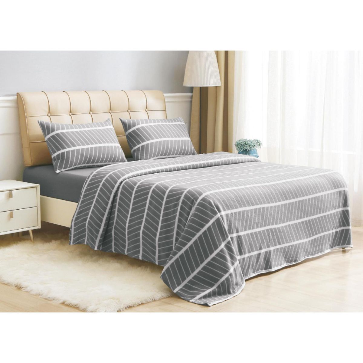 JUST HOME COLLECTION - Sábana de Polar Estampada