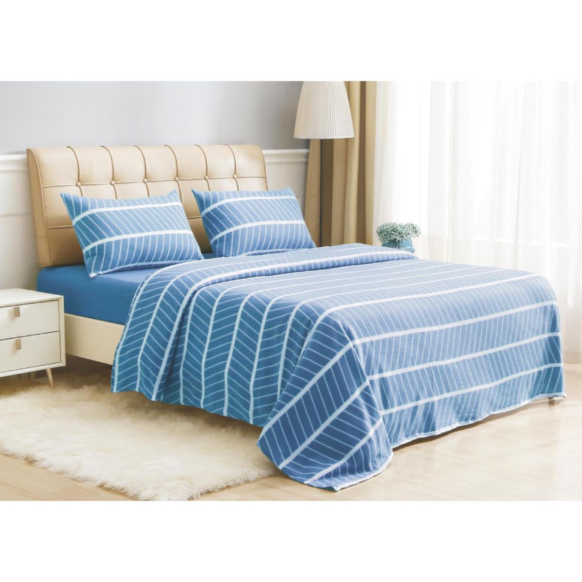 JUST HOME COLLECTION - Sábana de Polar Estampada