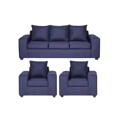 INNOVAMUEBLES - Living 5 cuerpos Kahlo 225x86x80 cm Azul