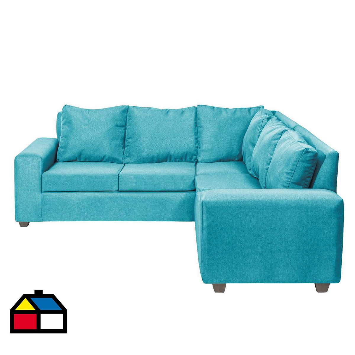 INTERMUEBLES - Sofá Seccional 5 cuerpos Kahlo 215x86x217 cm Calipso