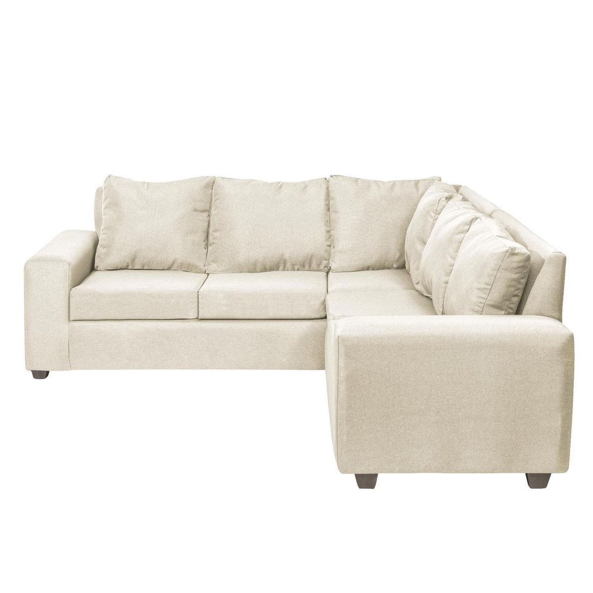 INTERMUEBLES - Sofá Seccional 5 cuerpos Kahlo 215x86x217 cm Beige