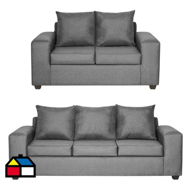Living Kahlo 3.2 tela gris oscuro