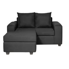 INNOVAMUEBLES - Sofá Modular 3 cuerpos Kahlo 167x86x142 cm Negro