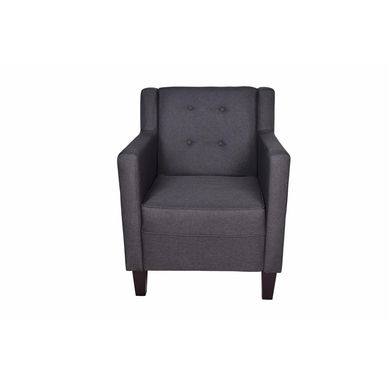 Poltrona Cory Gris oscuro 69x65x86 cm