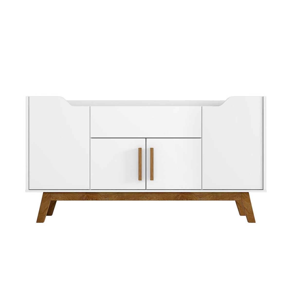 HOGA - Aparador buffet future blanco 81x136x36 cm