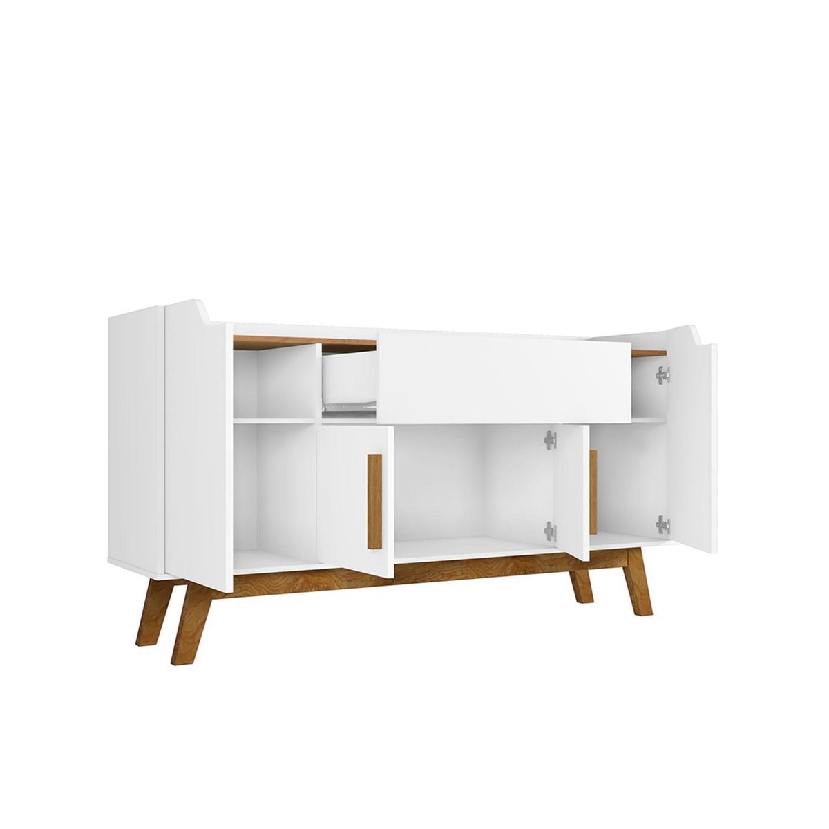 HOGA - Aparador buffet future blanco 81x136x36 cm
