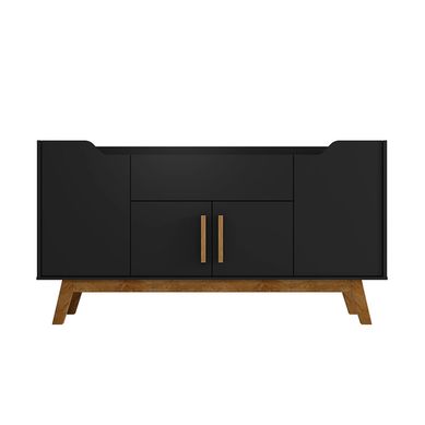 Aparador buffet future negro 81x136x36 cm