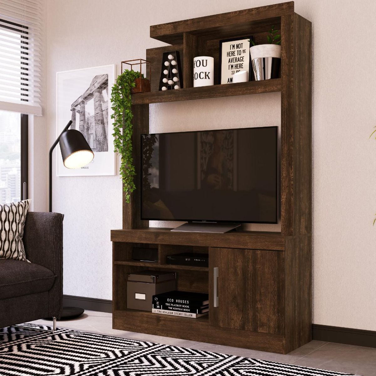 HOGA - Centro de Entretenimiento tv 32" 190x116x38 cm