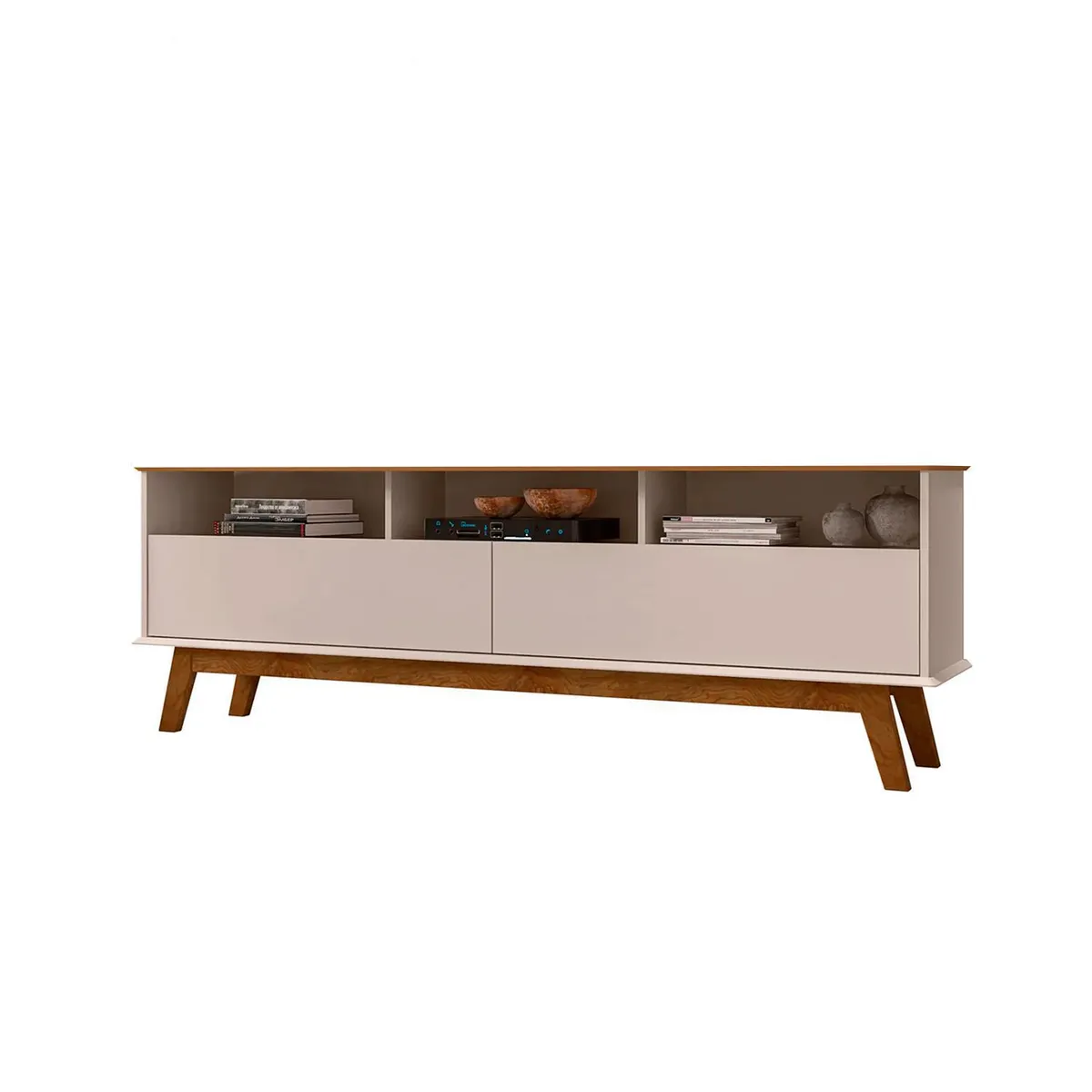 HOGA - Rack tv 65" elegant canela 62x180x38 cm