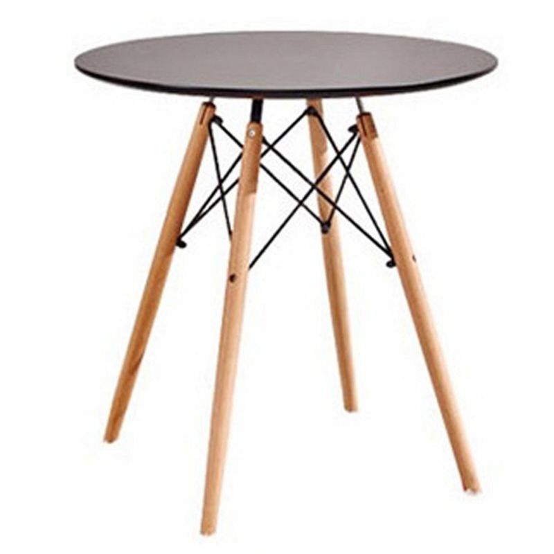 IMPORTADORA USA - Mesa de comedor madera color negro