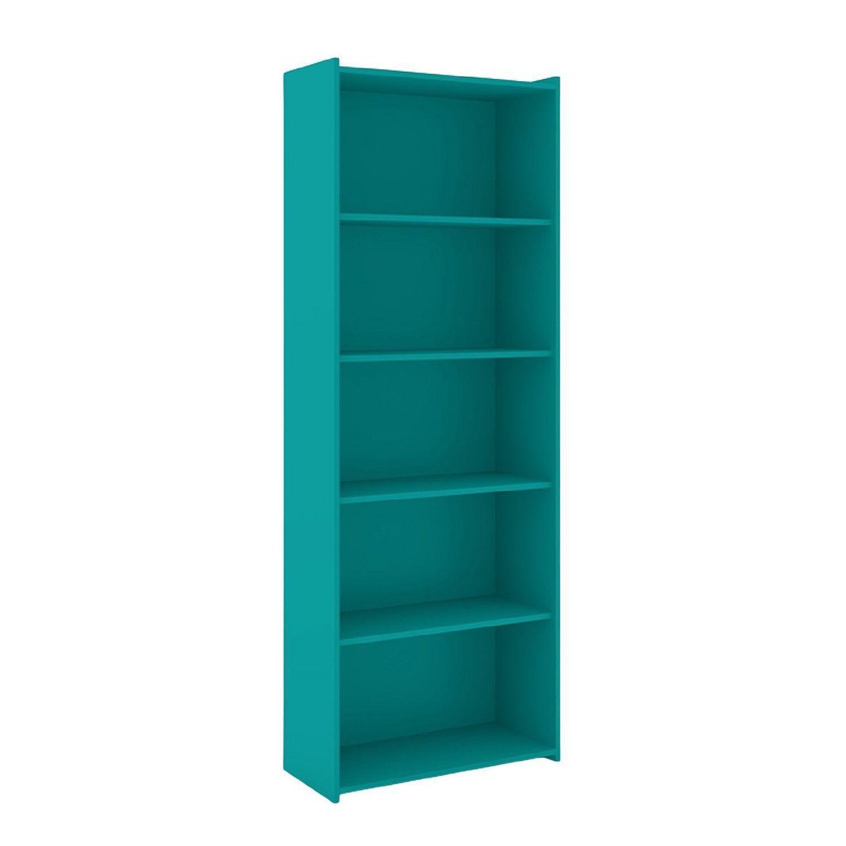 HOGA - Librero Big Malmo MDP 1 Nivel(es) 70x182x8 cm Turquesa