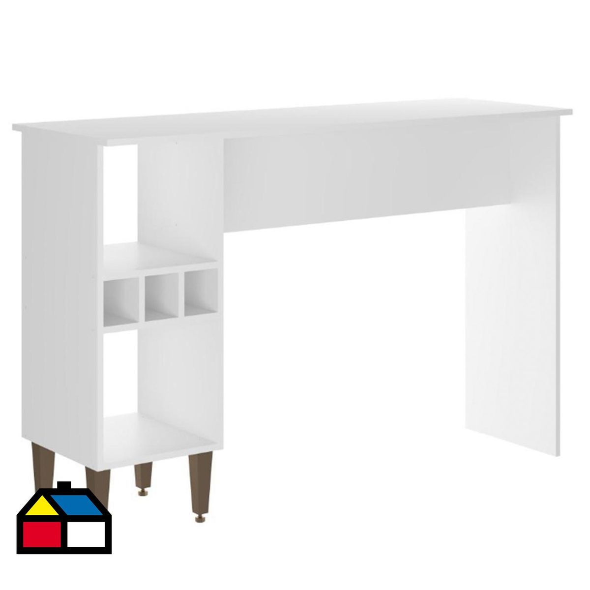 HOGA - Mesa comedor hoga blanco 92x136x45 cm