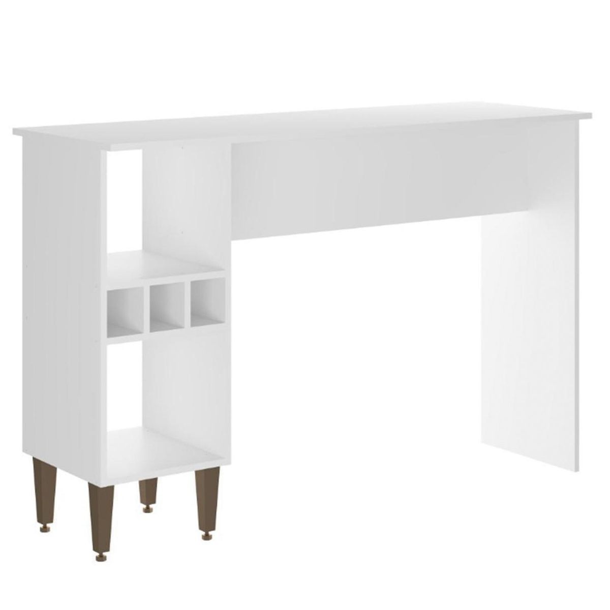 HOGA - Mesa comedor hoga blanco 92x136x45 cm