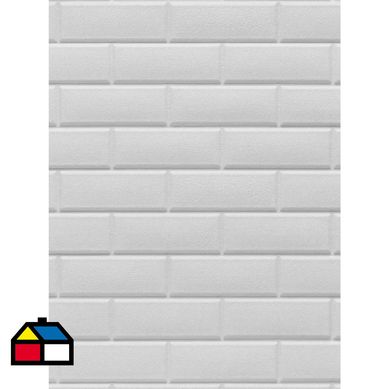 Placa 3D autoadhesiva 9942 Ladrillo Tile 70x77cm