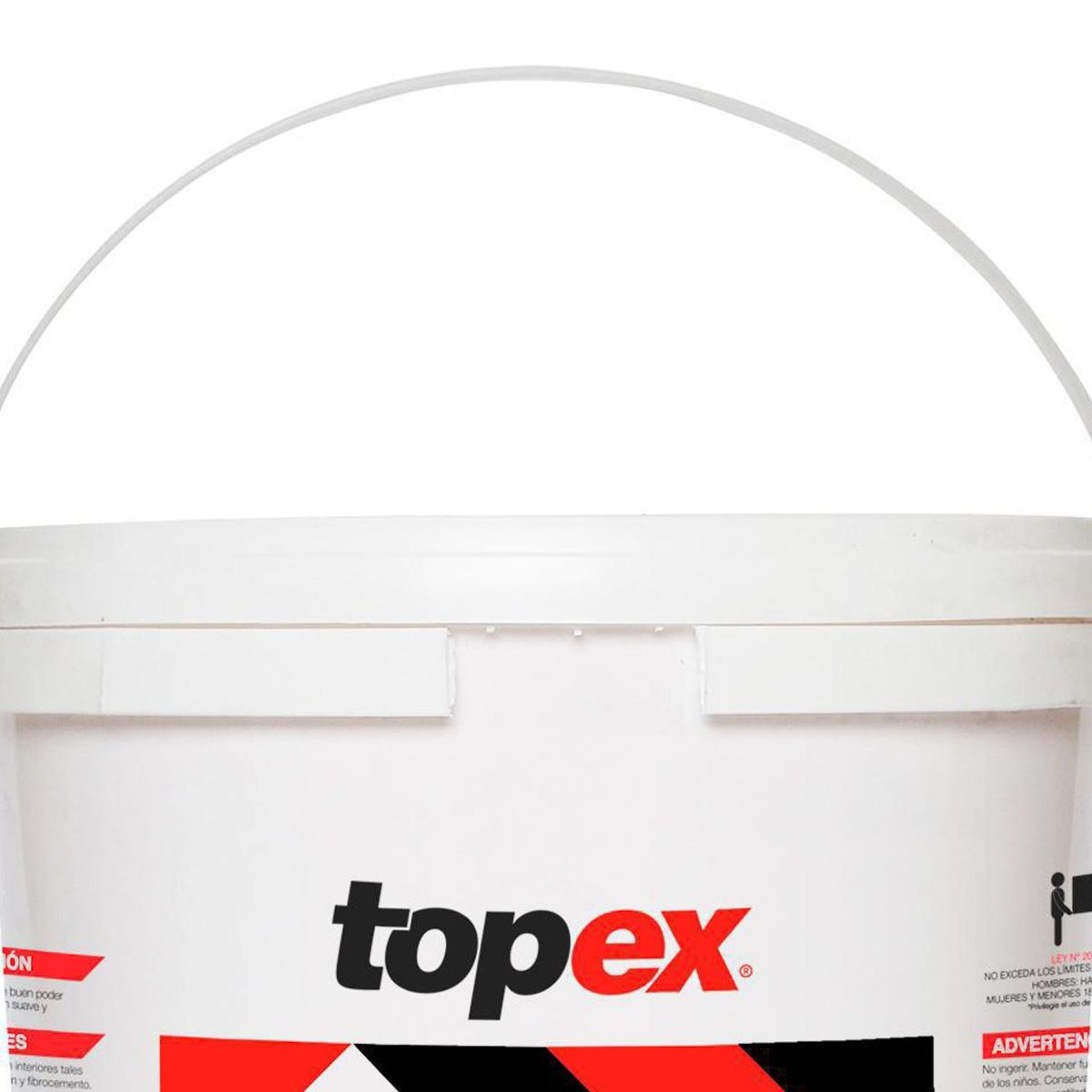 TOPEX - Pasta Muro Interior Topex Tr-15 Blanca 24 Kg para Reparación