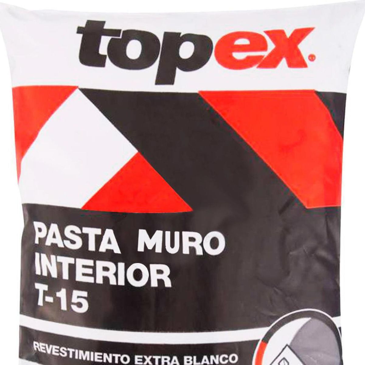 TOPEX - Pasta Muro Interior Topex Tr-15 Reparación Rápida 1 Kg Blanco