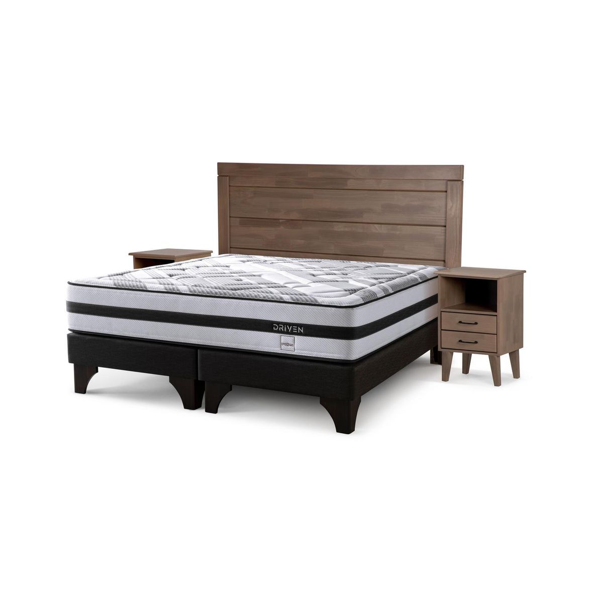 ROSEN - Cama 2 Plazas Driven Blanco