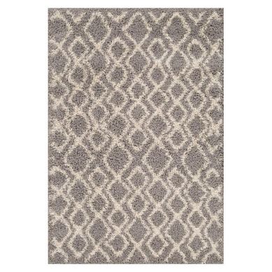 Alfombra Shag-Anat1 160x230 cm Gris oscuro