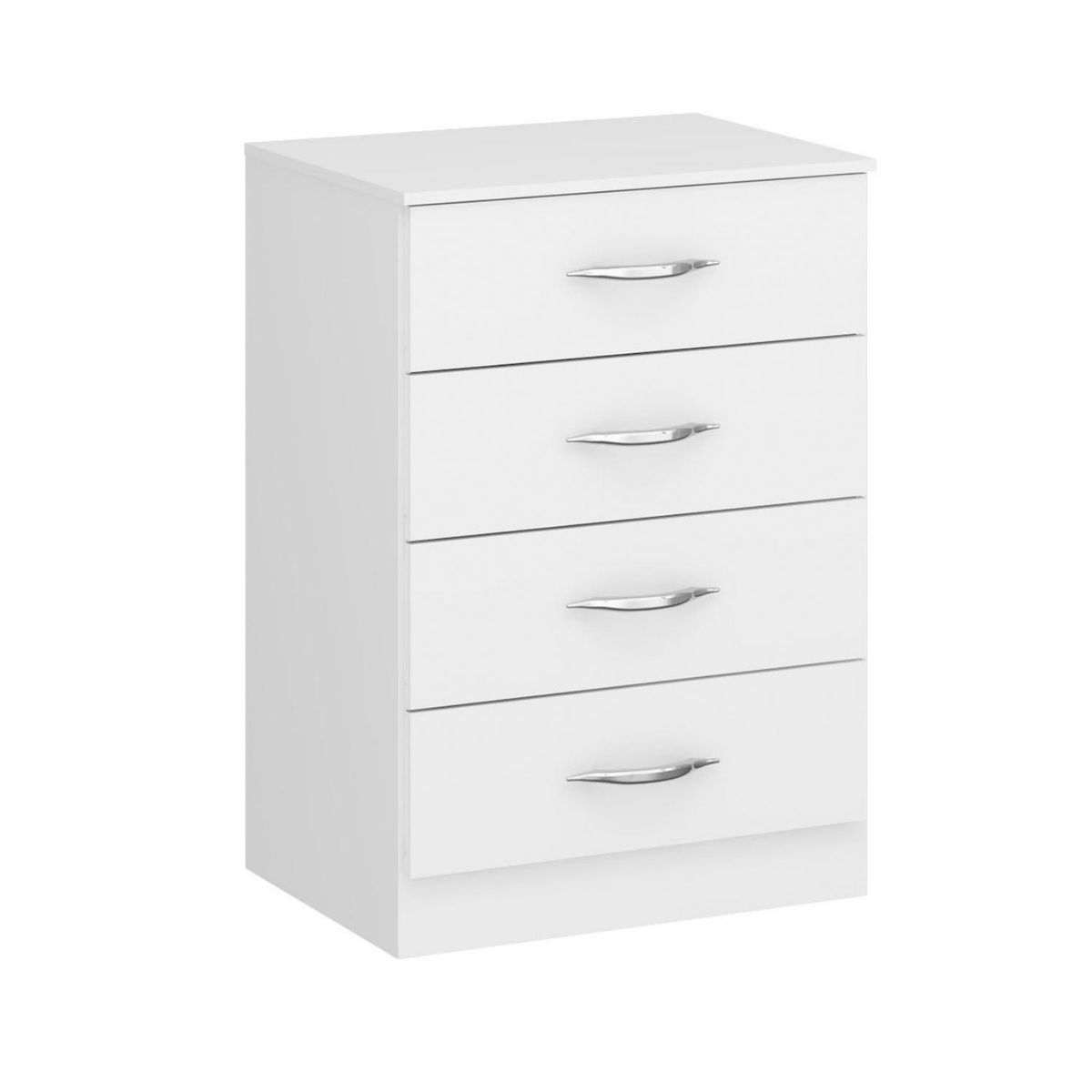 HOGA - Cómoda 4 Cajón(es) Micaela 56x93x11 cm Blanco