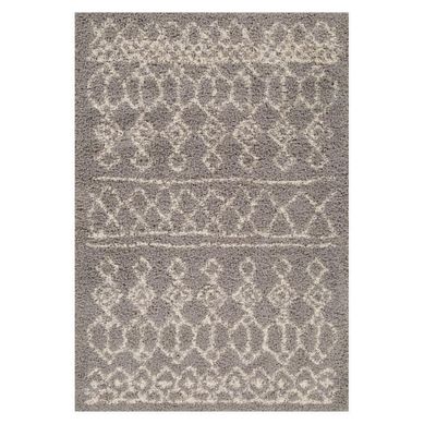 Alfombra Shag-Anat2 140x200 cm Gris oscuro