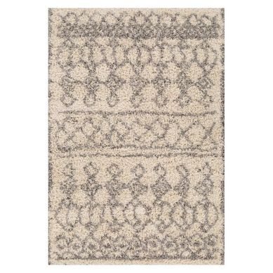 Alfombra Shag-Anat2 140x200 cm Gris claro