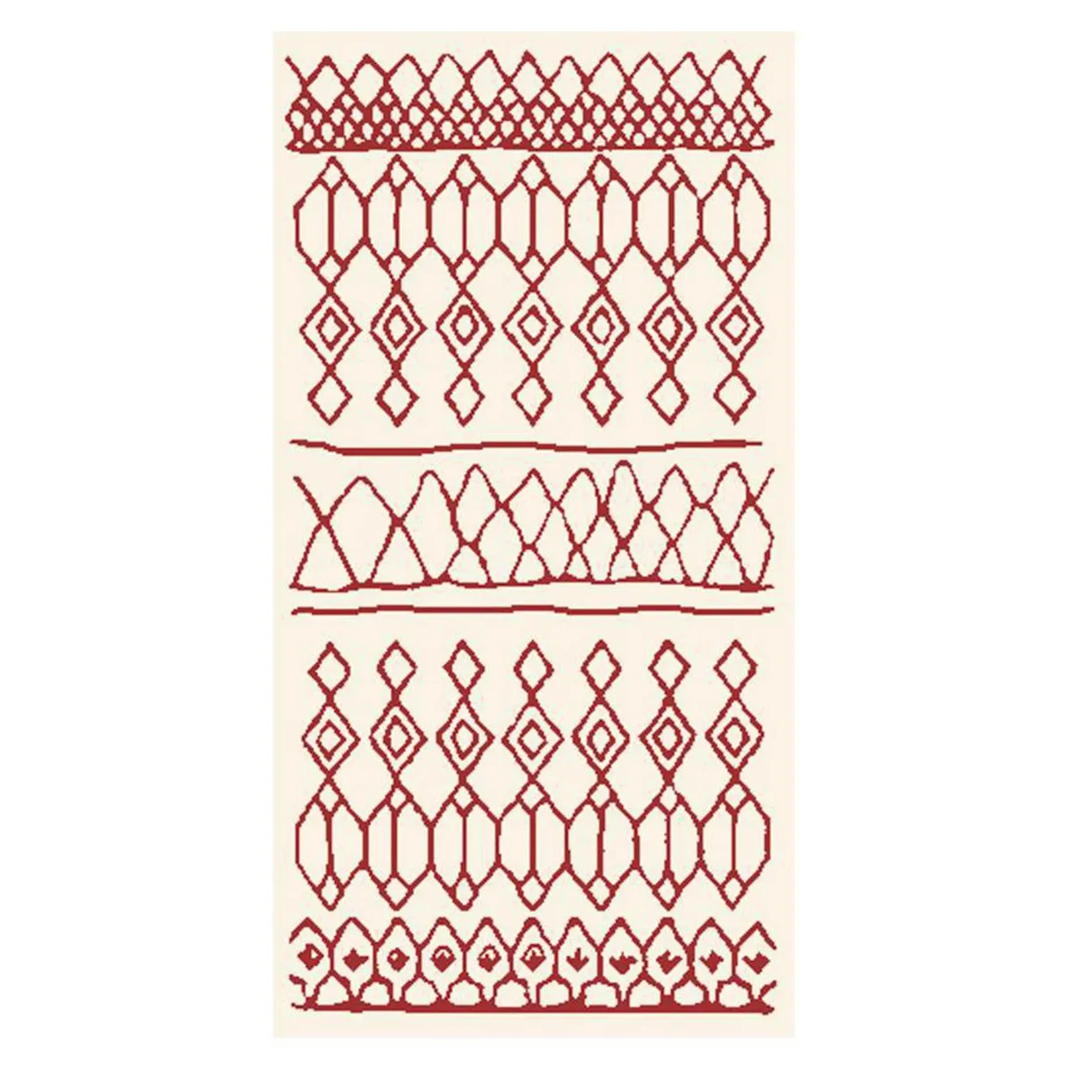 MASEL - Alfombra Shag-Anat1 140x200 cm Poliéster Gris