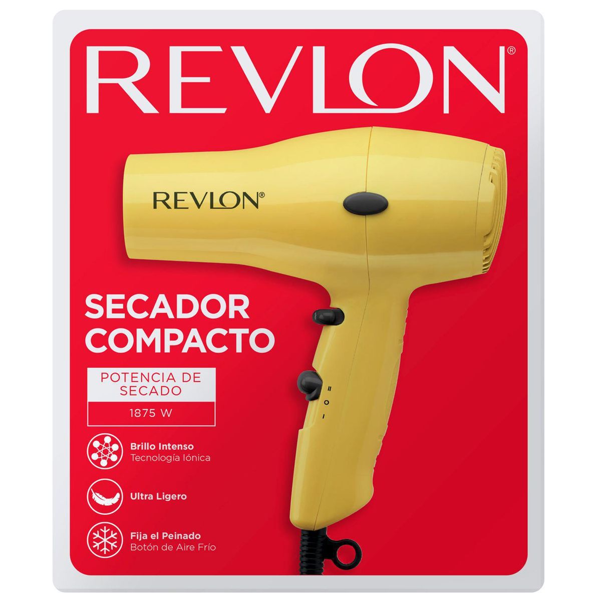 REVLON - Secador Compacto Ionico 1875 W I289RVDR5260Y