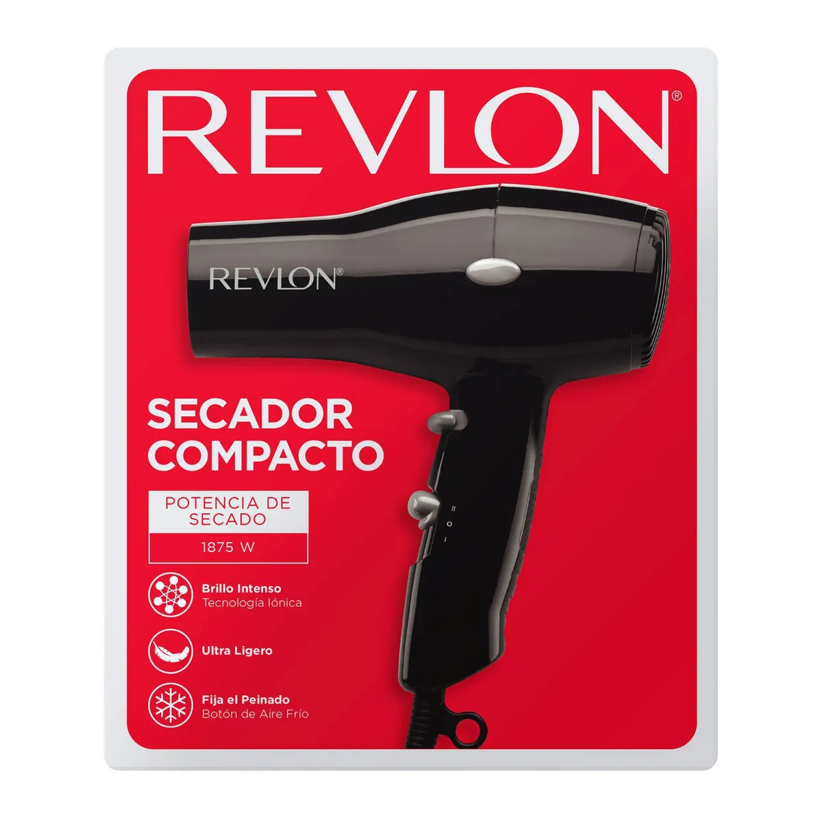 REVLON - Secador Compacto Ionico 1875 W I289RVDR5260N