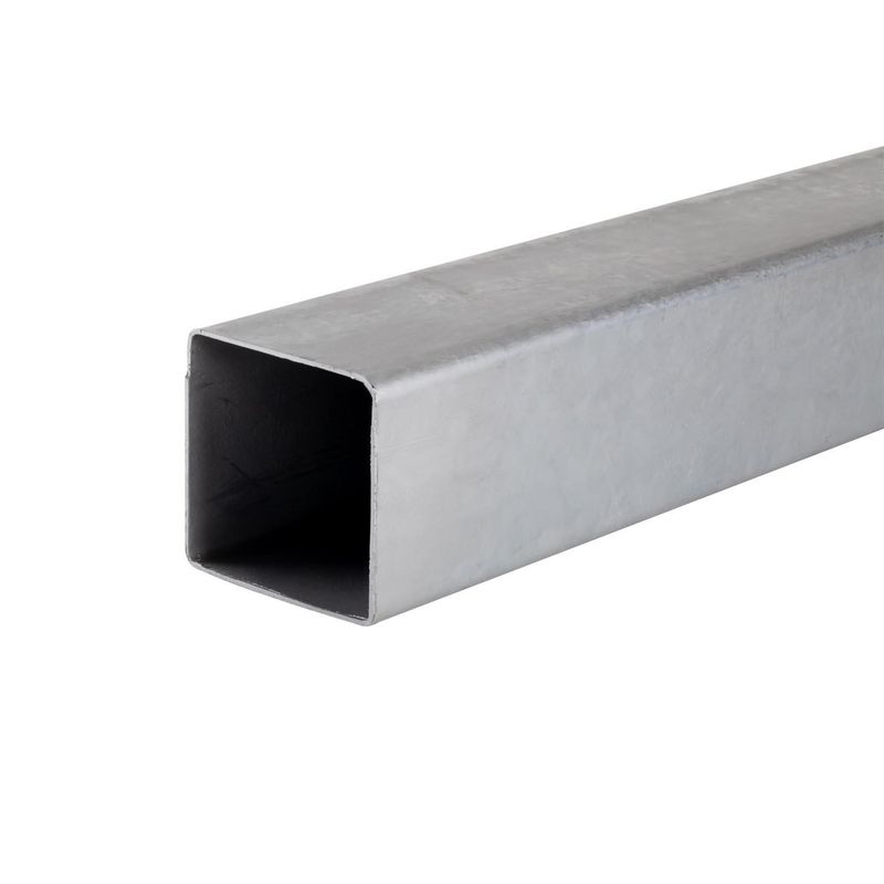 GALVAMASTER - Perfil Cuadrado Acero Galvanizado 100x100x5 mm 6 m