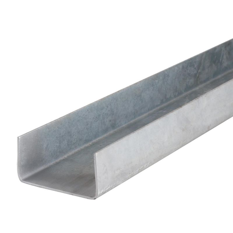 GALVAMASTER - Perfil Canal Acero Galvanizado 150x50x3 mm 6 m 10 unidades