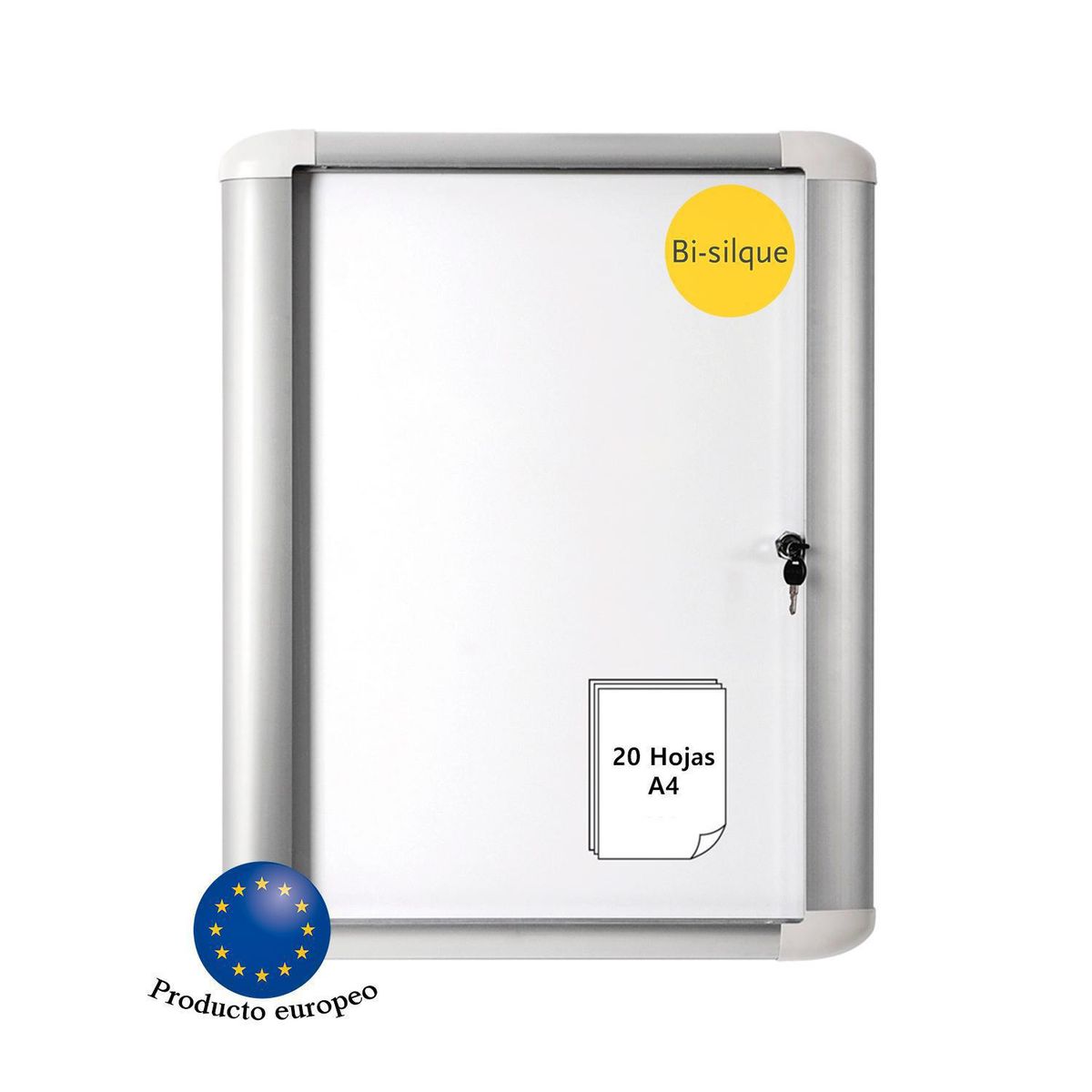 BI SILQUE - Vitrina Diario Mural Mag 20 A4 Bi-silque Master