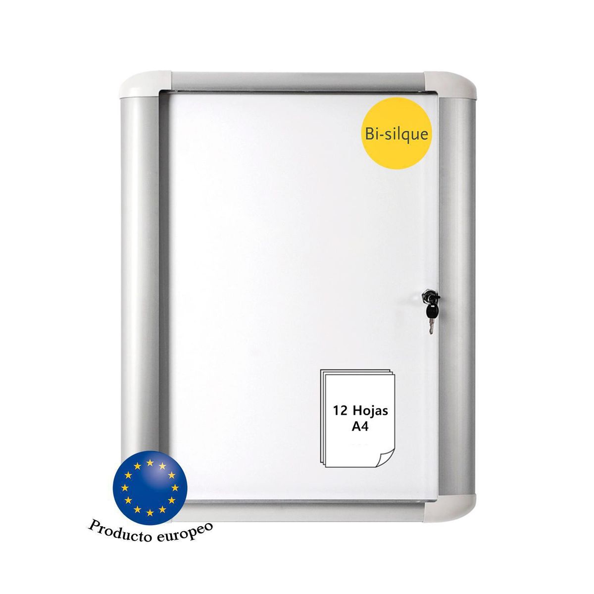 BI SILQUE - Vitrina Diario Mural Mag 12 A4 Bi-silque Master