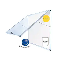BI SILQUE - Vitrina Diario Mural Mag 18 A4 Bi-silque Vertical