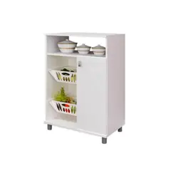 HOGA - Mueble frutero amanda blanco 83x60x38 cm