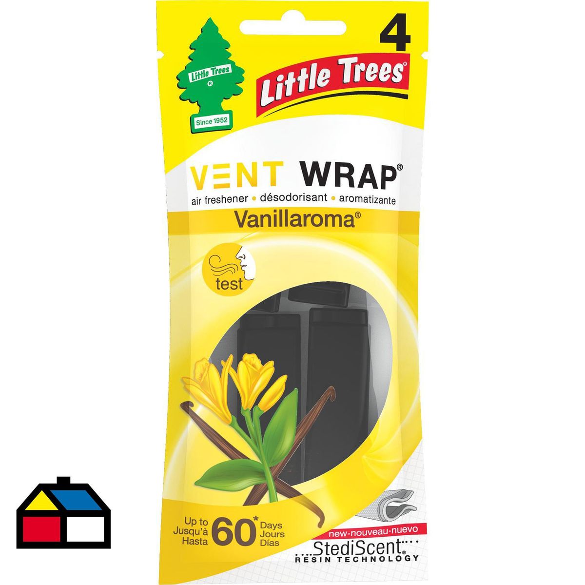 LITTLE TREES - Aromatizante Little Trees Vent Wrap Vainilla para Auto
