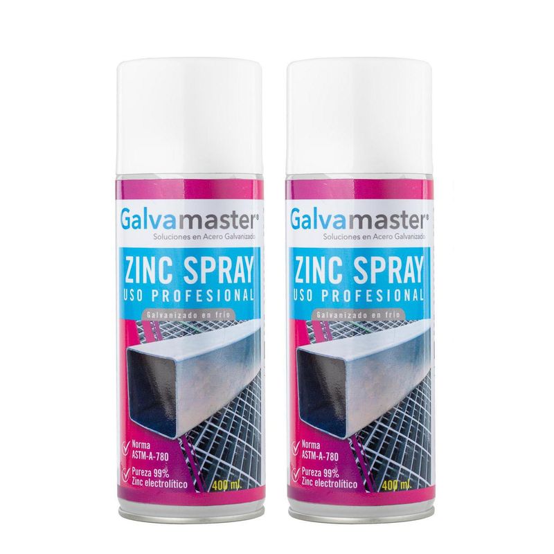 GALVAMASTER - Anticorrosivo en Spray Galvanizado 2 un