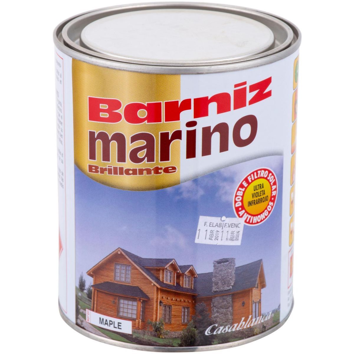 DYNAL - Barniz Marino Brillante 0.25 galón(es) Maple