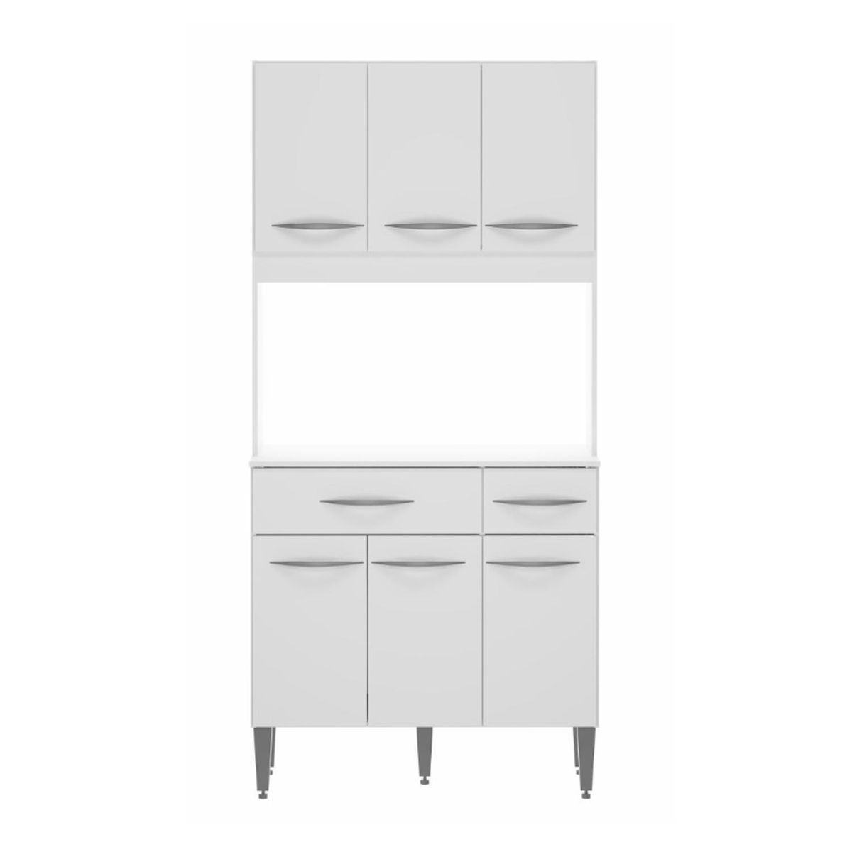 HOGA - Mueble de cocina hoga blanco 170x80x32 cm