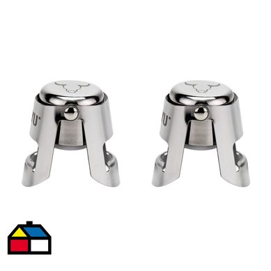 Set 2 tapones espumante wayu