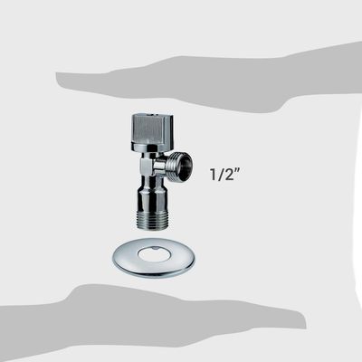 Imagen 2 del producto Llave Angular 1/ 2 Pulgada Con Flexible Technoflex 2X15/ 16