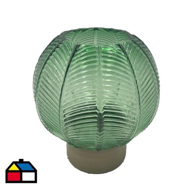 Portavelas globo vintage 17 cm