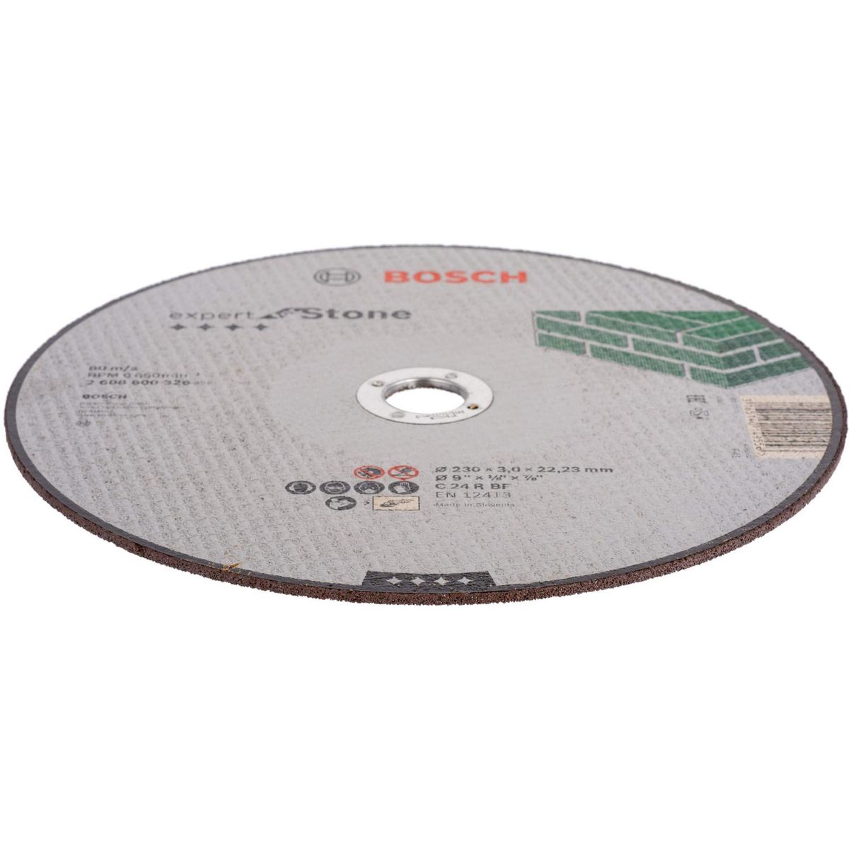 BOSCH - Disco de corte piedra 9" carburo de silicio